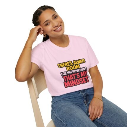 Mindset Motivational T-Shirt, Inspirational Shirt, Unisex Graphic Tee, Gift for Friends, Self-Improvement Apparel