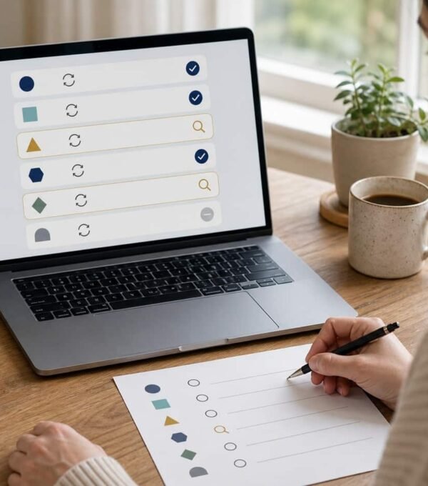 Reviewing recurring subscriptions to identify spending leaks.