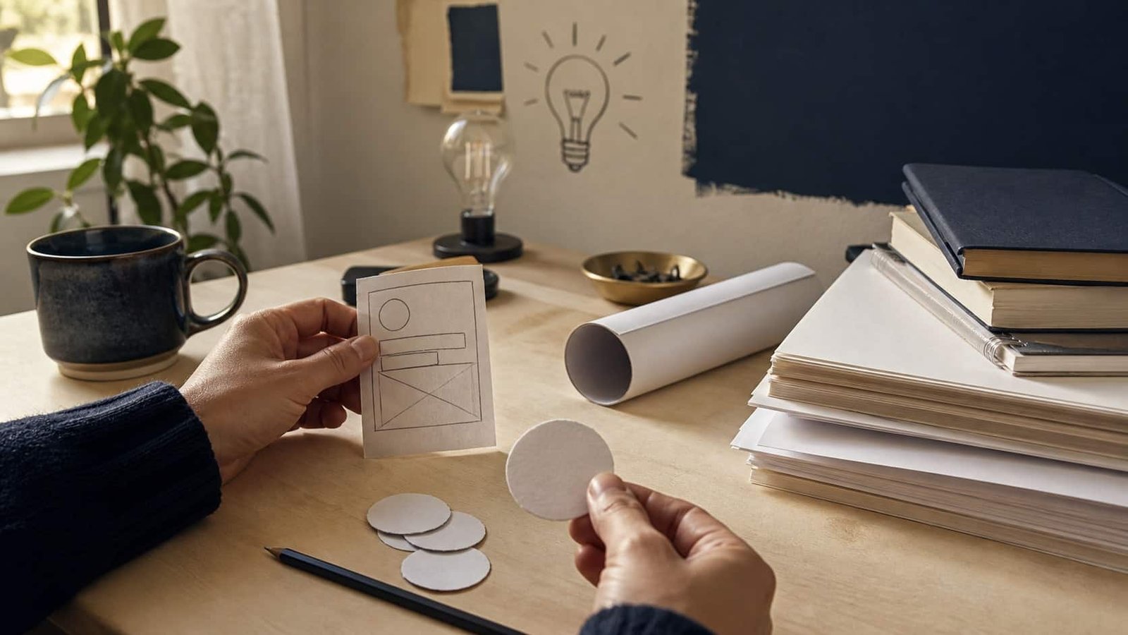 Testing a small product prototype before investing in a full digital product build.